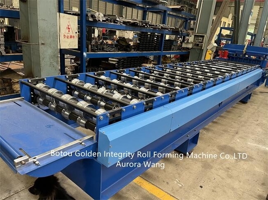 1200mm Glazed Tile Roll Forming Machine JCX Roof Tile Making Machine