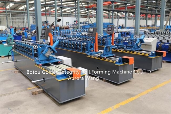 Steel Frame Stud And Track Machine Mesin profil drywall 0.3-1.2mm