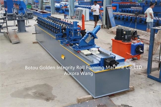 45m / Min C Stud Roll Forming Machine 2.3KW Sevo Tracking Cutting