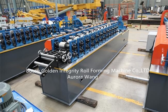 45m / Min C Stud Roll Forming Machine 2.3KW Sevo Tracking Cutting