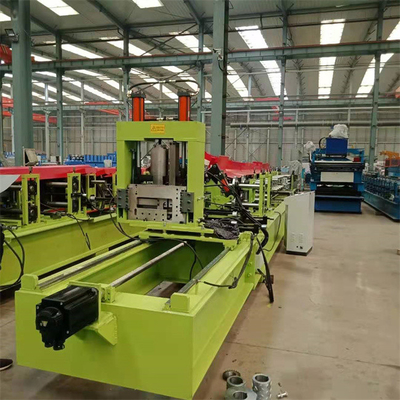 Seng Berlapis CZ Purlin Roll Forming Machine Kecepatan Tinggi 35M / Min