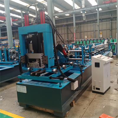 80-300mm CZ Purlin Roll Forming Machine Untuk Bahan Bangunan