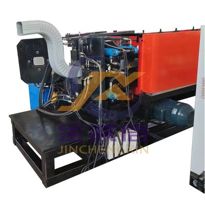 Mesin Roll Forming Downspout Baja Warna, Mesin Siku Downspout Otomatis Penuh