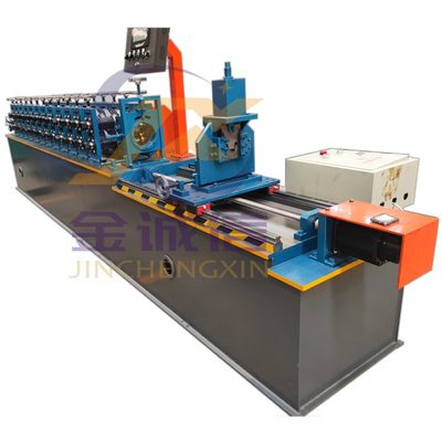Mesin Stud Dan Track Profil Omega Kecepatan Cepat 380v 50hz 15-35m / mnt