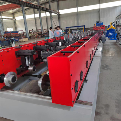 Baja Galvanis 0.8-2.5mm Cable Tray Roll Forming Machine PLC Controlling