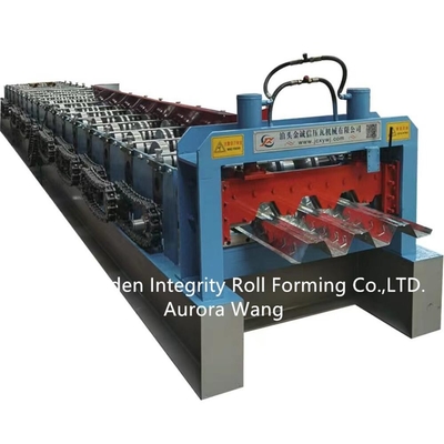 Mesin Roll Forming Lantai JCX Decking Sistem Kontrol PLC Detla