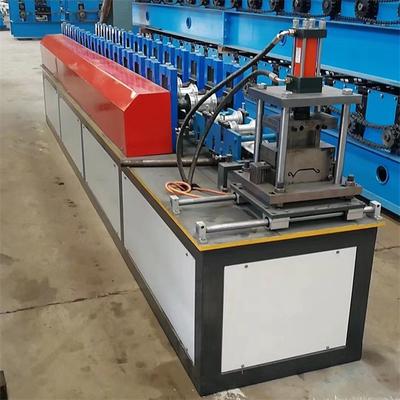 Aluminium Rolling Shutter Door Bilah Roll Forming Machine 15-20m / mnt