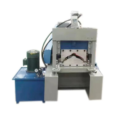 Galvanis disesuaikan logam atap roll top ridge capping roll membentuk mesin