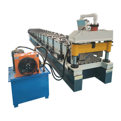 Disesuaikan lembaran atap baja hot dip roll top ridge capping membuat mesin kecepatan tinggi