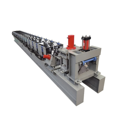 Setengah Putaran Atap Ridge Cap Roll Forming Machine Untuk Bahan Bangunan