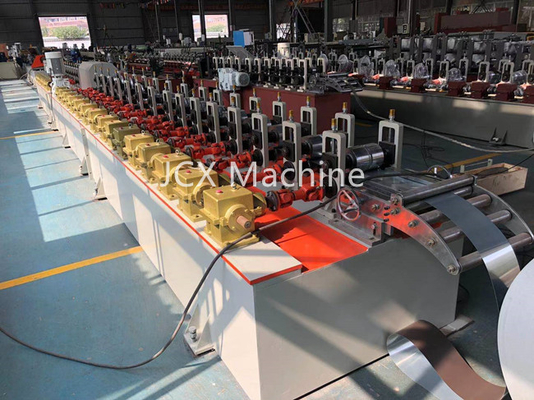 PU Busa Shutter Door Roll Forming Machine 380V 50Hz 3 Fase