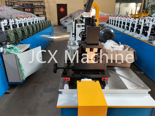 Mesin Stud Dan Track Ringan 15-40m / mnt Mesin Stud Logam Portabel