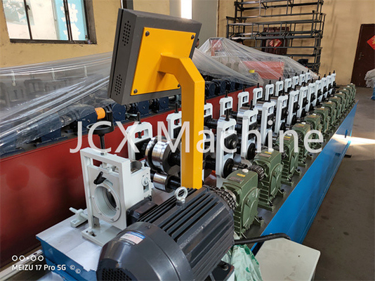 Mesin Pembentuk Stud Baja 15-35m / mnt, Mesin Roll Forming Profil Baja 380v