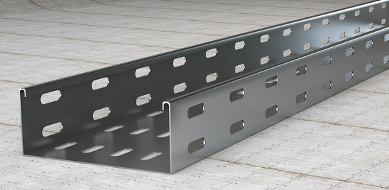 JCX Cable Tray Roll Forming Machine Mesin Pemotong Kabel Hidrolik Tangga Roll Forming