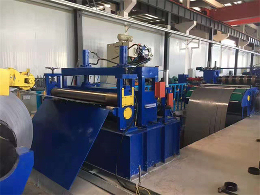 Mesin Garis Menggorok Baja Warna Galvanis 180KW Sepenuhnya Otomatis