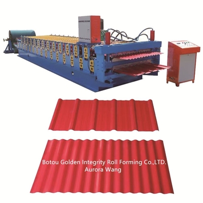 1250mm Double Layer Roll Forming Machine Mesin Roll Forming Bergelombang