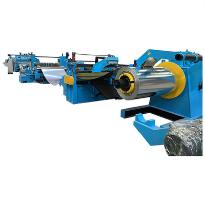 0.3MM-6MM Slitting Line Machine Untuk Galvanized Color Steel Coil