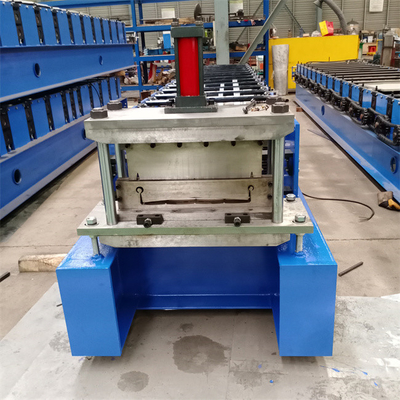 Clip Panel Standing Seam Roof Roll Forming Machine Tebal 0.5-0.8mm