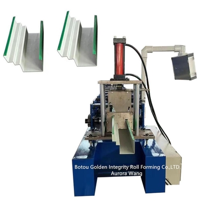 380V 50Hz 3 Fase Mesin Pembuat Talang Portabel 8-12 M / Menit
