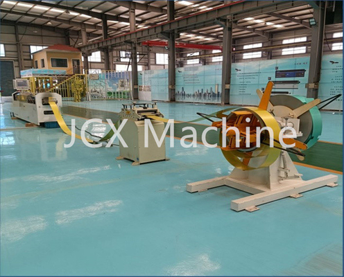 Lebar 182mm Light Gauge Steel Roll Forming Machine Untuk Bangunan