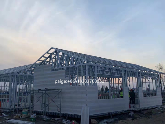 C140 150 C200 Rangka Baja Mesin Roll Forming Untuk Bangunan Pabrik Industri
