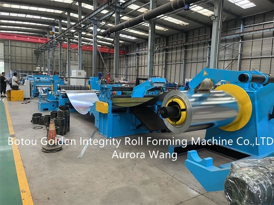 Mesin Garis Coil Slitting Otomatis ISO9001 Dipotong Untuk Mesin Garis Panjang