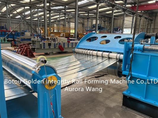 Mesin Garis Coil Slitting Otomatis ISO9001 Dipotong Untuk Mesin Garis Panjang