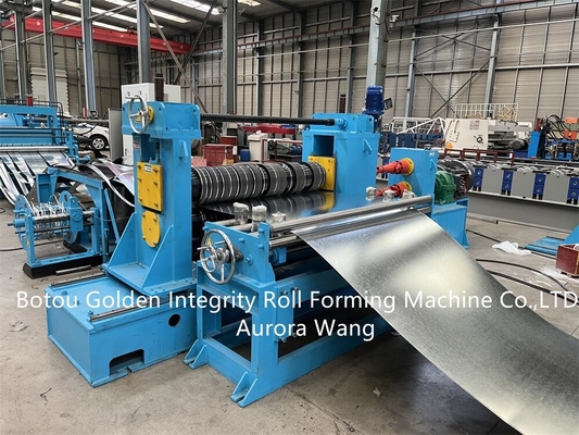Mesin Garis Coil Slitting Otomatis ISO9001 Dipotong Untuk Mesin Garis Panjang