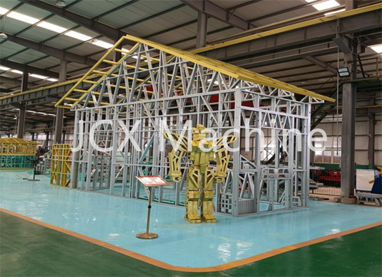 PLC Light Gauge Steel Roll Forming Machine Sepenuhnya Otomatis