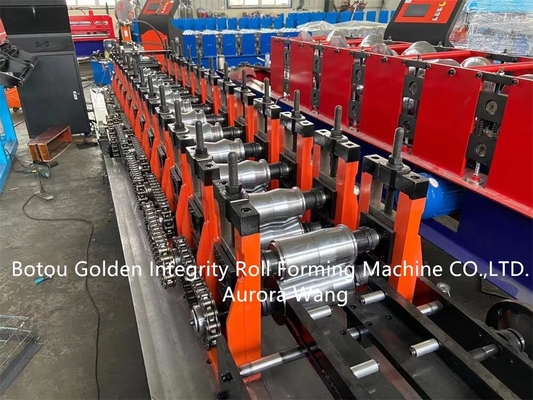 8-12m / Min Shutter Door Roll Forming Machine Iron Roller Shutter Slat Machine