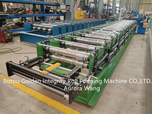 PPGI Standing Seam Roll Forming Machine 0.4-1mm Profil Mesin Roll Forming