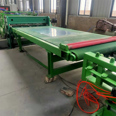 Warna Baja Lembaran Logam Dipotong Untuk Panjang Mesin Kontrol PLC 30KW