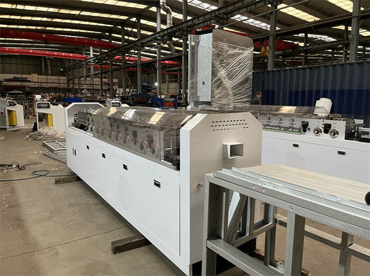 Automatic Light Gauge Steel Framing machine mesin lgs Mesin Roll Forming Logam Cr40 Steel Shaft