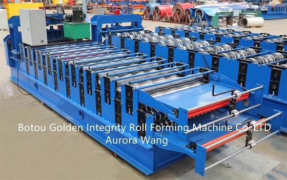 Penjualan Panas Kualitas Besar Presisi Lapisan Ganda Cold Roll Forming Mesin Pembuat Bekas