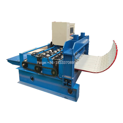 IBR Roof Sheet Panel Curving Machine Mesin Crimping Lembaran Baja