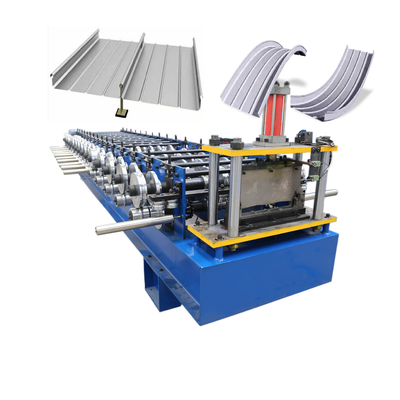 Mesin Panel Seam Berdiri Disesuaikan Berdiri Seam Metal Roof Roll Mantan