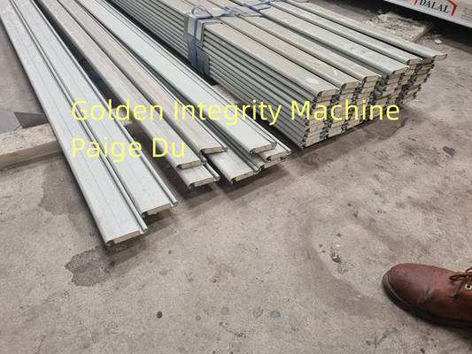 55/77/89 jenis double layer slat pu foam rolling shutter door roll forming machine