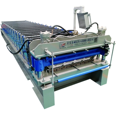 Mesin Roll Forming Lapisan Ganda Baja Warna Untuk C44 C38 C10 C20