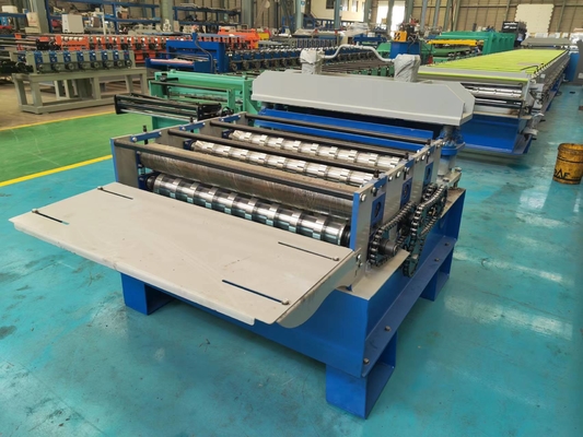 IBR Roof Sheet Panel Curving Machine Mesin Crimping Lembaran Baja