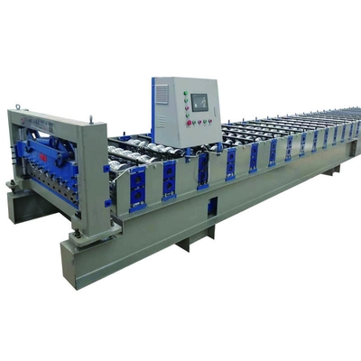 Mesin Roll Forming Lembaran Bergelombang Gelombang Besar Untuk Gudang Baja