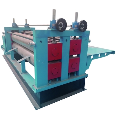 Barrel Corrugated Sheet Roll Forming Machine 0.1-0.5mm Sistem pemotongan hidrolik