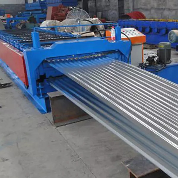 JCX New Corrugated Aluminium Iron Roofing Sheets Membuat Mesin Dengan Teknologi Baru dan mesin cold bending roll forming
