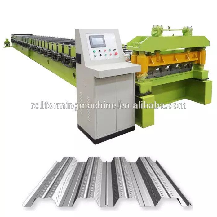 JCX Floor Deck Roll Forming Machine Struktur Baja Logam Otomatis Lantai Deck Roll Forming Machine