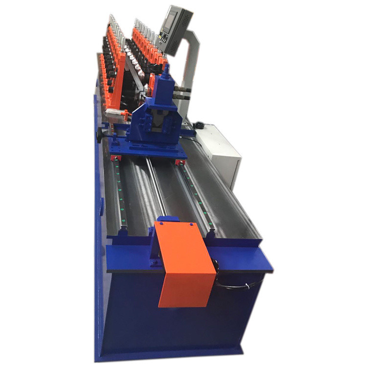 Galvanized Metal Stud Dan Track Steel Roll Forming Machine Untuk Framing Baja Pengukur Ringan
