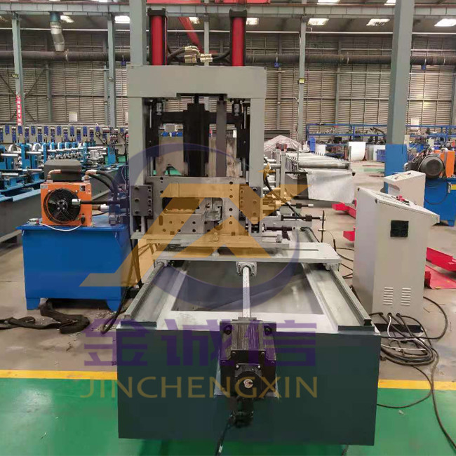 80mm Roller Shaft C Z Purlin Roll Forming Machine, C Shape Purlin Membuat Mesin