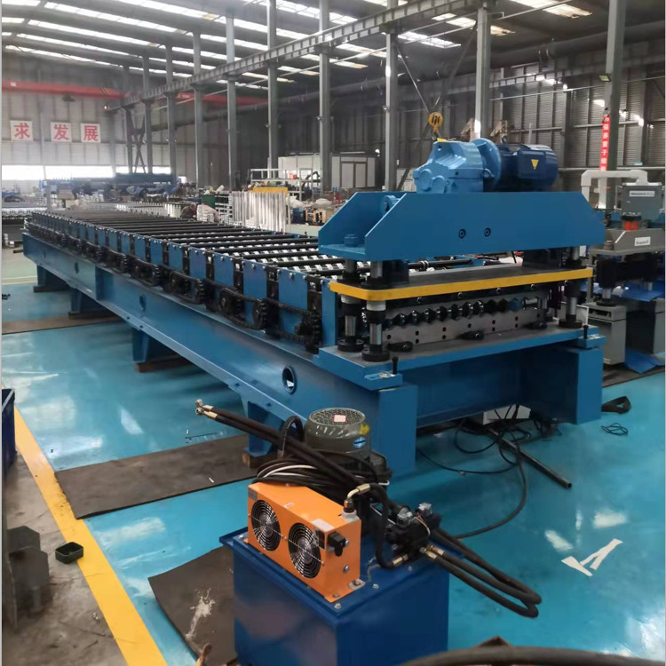 Mesin Roll Forming Lembaran Logam Bergelombang Disesuaikan Untuk Panel Dinding Dan Lembaran Atap