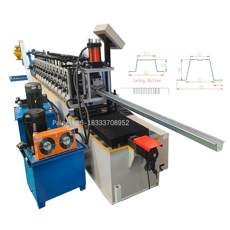 MESIN PEMBENTUK LOGAM STUD DAN TRACK ROLL FORMING MESIN PEMBENTUK LOGAM STUD